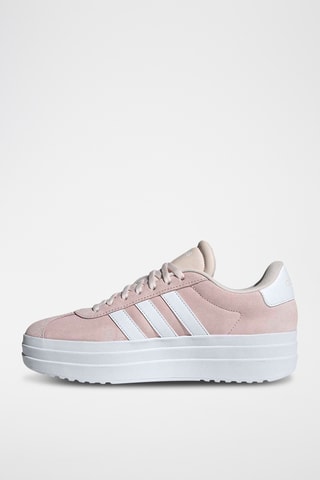 Baskets plateformes en cuir VL Court Bold - Rose