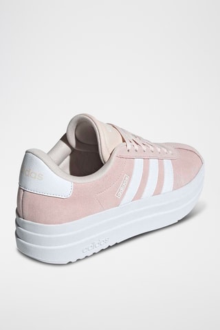 Baskets plateformes en cuir VL Court Bold - Rose