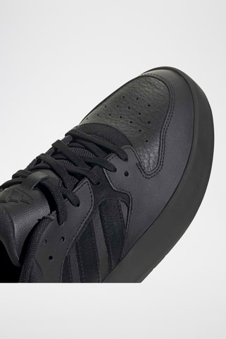 Baskets plateformes en cuir Court 24 - Noir