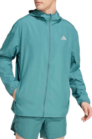 Veste regular à capuche - Vert