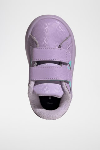 Baskets Grand Court La Reine des Neiges Disney - Violet