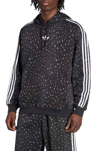 Sweat loose à capuche - Noir