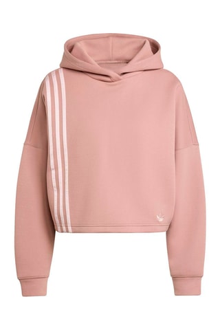 Sweat oversize à capuche - Rose