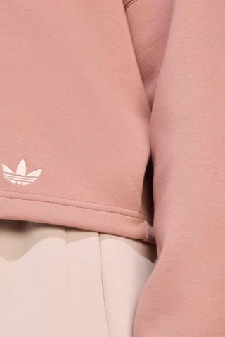 Sweat oversize à capuche - Rose