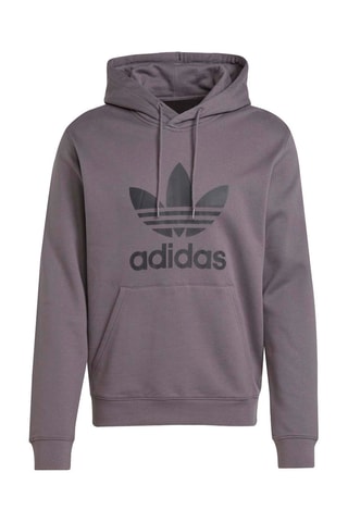 Sweat regular à capuche - Mauve