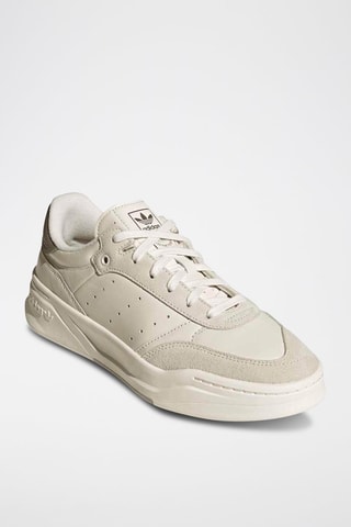 Baskets en cuir Court Finale - Blanc