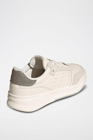 Baskets en cuir Court Finale - Blanc