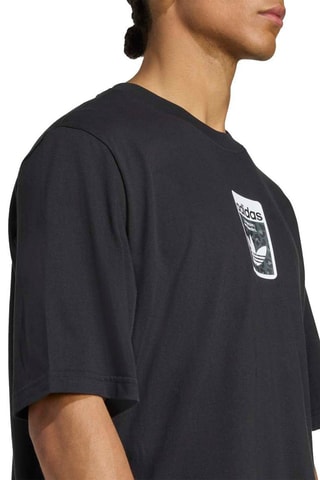 T-shirt oversize Graphic - Noir