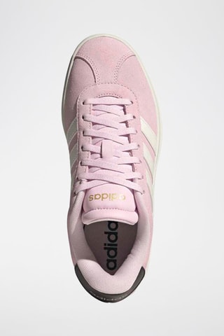 Baskets plateformes en nubuck Court - Rose