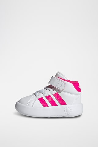 Chaussures de tennis montantes Grand Court Mid I - Blanc