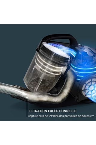 Aspirateur sans sac Swift Power Cyclonic - Filtre haute efficacité - 900 W