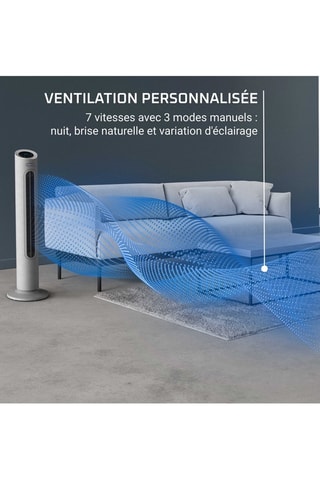 Ventilateur colonne Eole Home - 99 cm