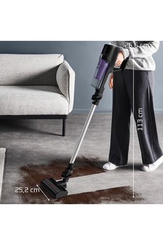 Aspirateur balai sans fil 3-en-1- 40 min d'autonomie