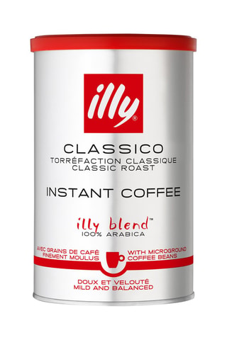 6 boîtes de café soluble Instant Coffee Illy - 95 g