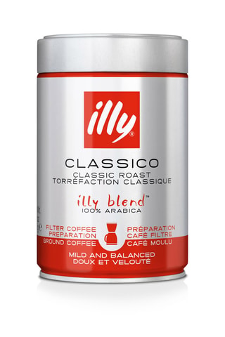 12 boîtes de café filtre Classico Illy - 250 g