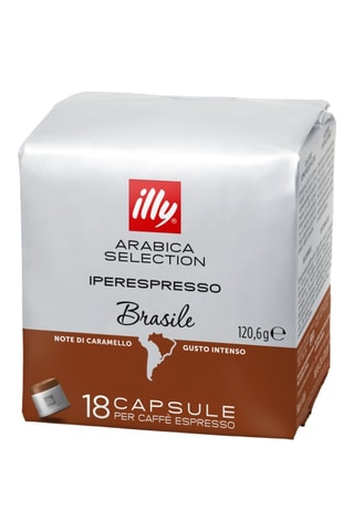 6 paquets de capsules Iperespresso Brésil - 18 capsules