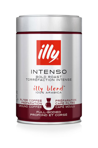 6 boîtes de café filtre Intenso Illy - 250 g