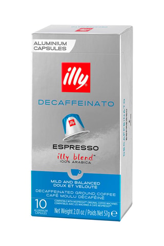 Café Décaféiné Illy - 10 x 10 capsules