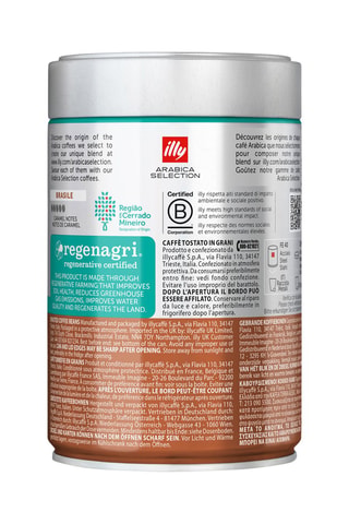 6 boîtes de café Arabica en grains Sélection Brésil Cerrado Mineiro - 250 g