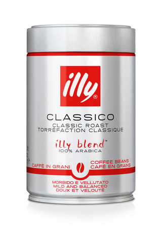 6 boîtes de café en grains Classico Illy - 250 g