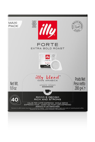 Café Forte Illy Blend - 6 x 40 dosettes