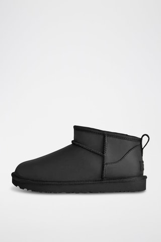 Bottines fourrées en cuir - UGG - Noir