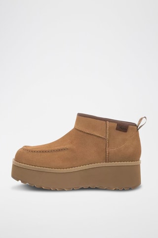 Bottines en nubuck Cityfunc Ultra Mini - Marron