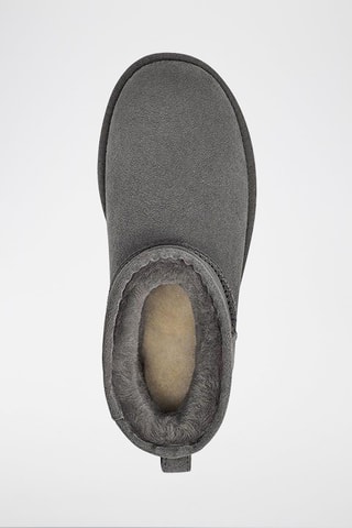 Bottines en nubuck Classic Mini II - Gris