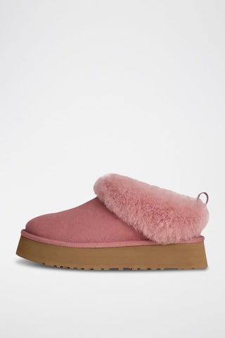 Bottines fourrées de randonnée en nubuck Tazzelle - Rose