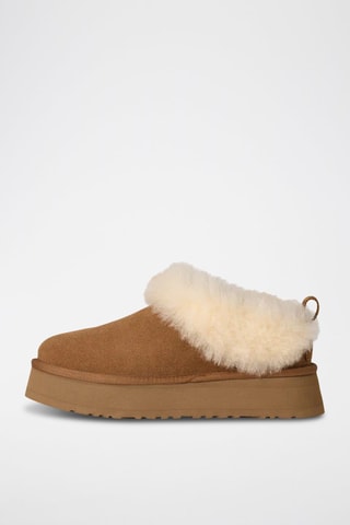 Bottines fourrées de randonnée en nubuck Tazzelle - Marron
