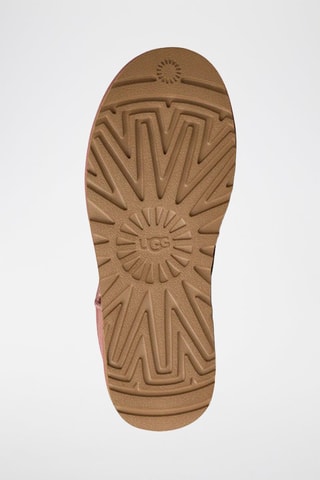 Bottines fourrées en nubuck Classic Mini Ii - Rose