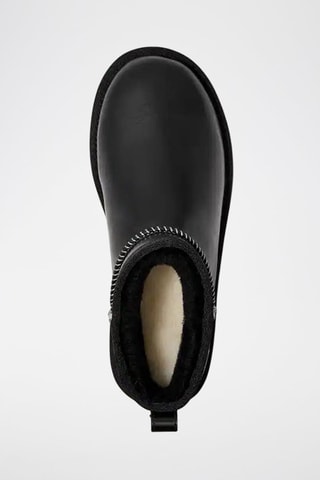 Bottines fourrées de randonnée en cuir Ultra Mini - Noir