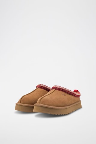 Pantofole platform in pelle scamosciata K-Tazz - Marrone