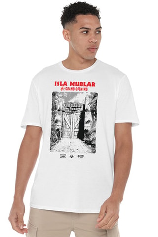 T-shirt Jurassic World - Wit
