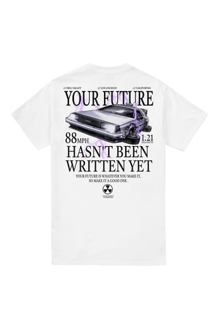 T-shirt Back to The Future - Wit