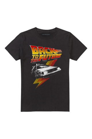 T-shirt Back to The Future - Zwart