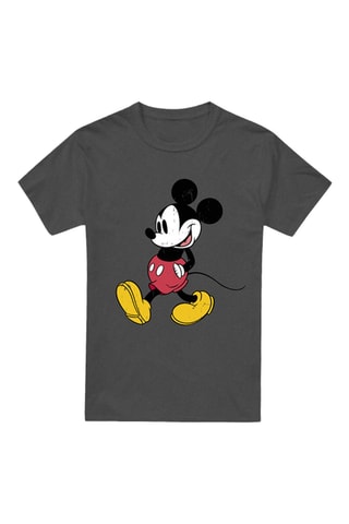 T-shirt Mickey Disney - Donkergrijs