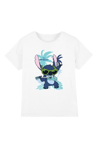 T-shirt Stitch Lilo en Stitch Disney - Wit