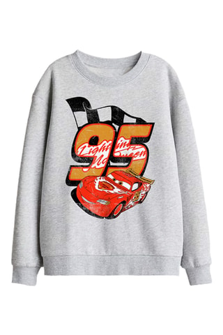 Sweater Flash McQueen Cars Disney Pixar - Grijs
