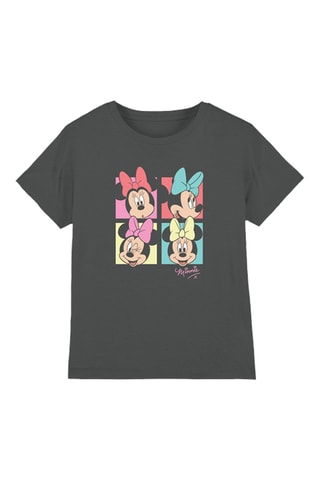 T-shirt Minnie Disney - Donkergrijs