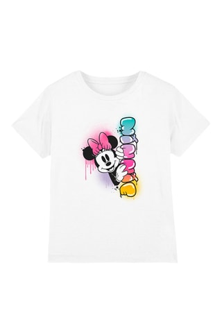 T-shirt Minnie Disney - Wit