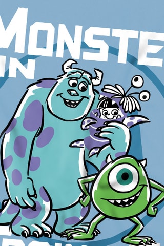 T-shirt Monsters en Co - Lichtblauw