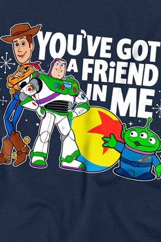 T-shirt Toy Story Disney Pixar - Marineblauw