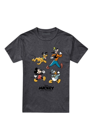 T-shirt Mickey Disney - Donkergrijs