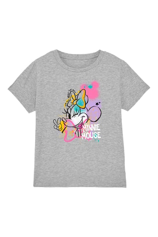 T-shirt Minnie Disney - Grijs