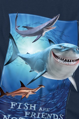 T-shirt Finding Nemo Disney Pixar - Marineblauw
