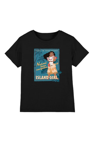 T-shirt Vaiana De legende van het einde van de wereld Disney - Zwart
