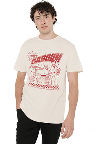 T-shirt Duke Caboom Toy Story Disney Pixar - Ecru