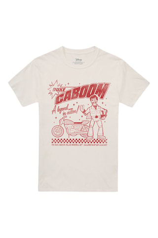 T-shirt Duke Caboom Toy Story Disney Pixar - Ecru