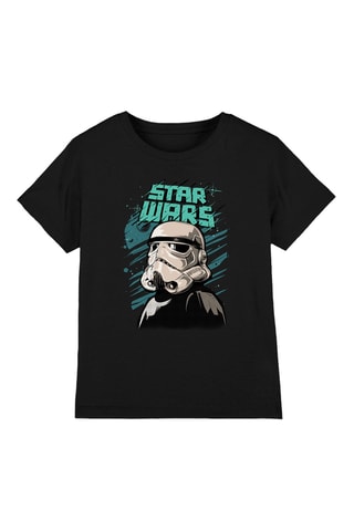 T-shirt Stormtrooper Star Wars - Zwart